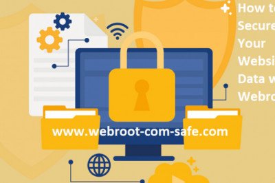 What is the Method to Secure Your Website Data with Webroot?