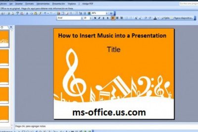 How Can I Insert Music into a Presentation?