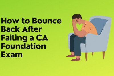 How to Bounce Back After Failing a CA Foundation Exam