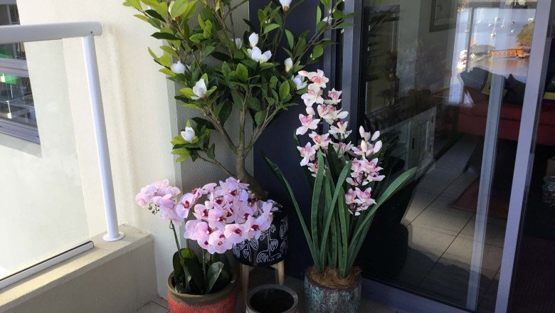 Create Your Own Wholesome Vertical Garden with Artificial Orchids and Succulents