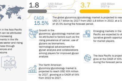 Glycomics Market worth $390 million by 2027: High-growth Segments and their Share Forecasts