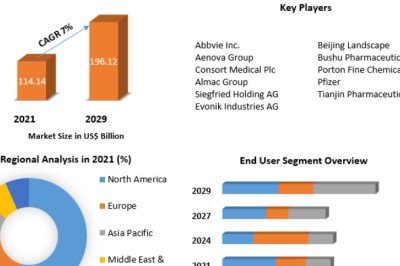 Pharmaceutical Contract Manufacturing Market Share, Competitive Landscape  And Forecast 2029