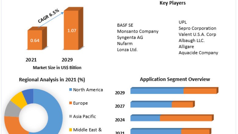 Aquatic Herbicides Market Industry Outlook, Size, Growth Factors, Analysis, Latest Updates, Insights on Scope and Growing Demands 2029