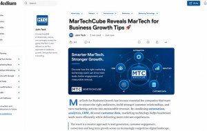 Better CX MarTechCube Reveals MarTech Business Growth