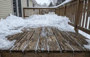 How Winter Weather Can Damage Your Deck