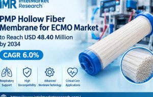 PMP Hollow Fiber Membrane for ECMO Market to Reach USD 48.40 Million by 2034 | CAGR 6.0% | Market Size, Share, Growth, Forecast &amp; Outlook