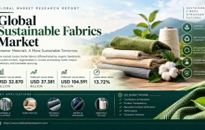 Sustainable Fabrics Market Size to Reach USD 104.591 Billion by 2034 at 13.72% CAGR | Market Share, Growth, Forecast &amp; Outlook