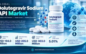 Dolutegravir Sodium API Market Size to Reach USD 303.0 Million by 2034 at 5.01% CAGR | Market Share, Growth, Forecast &amp; Outlook
