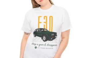 E30 Print Hoodie | BMW E30 Car Enthusiast Apparel