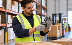 When Should Employees Change Their Work Gloves?